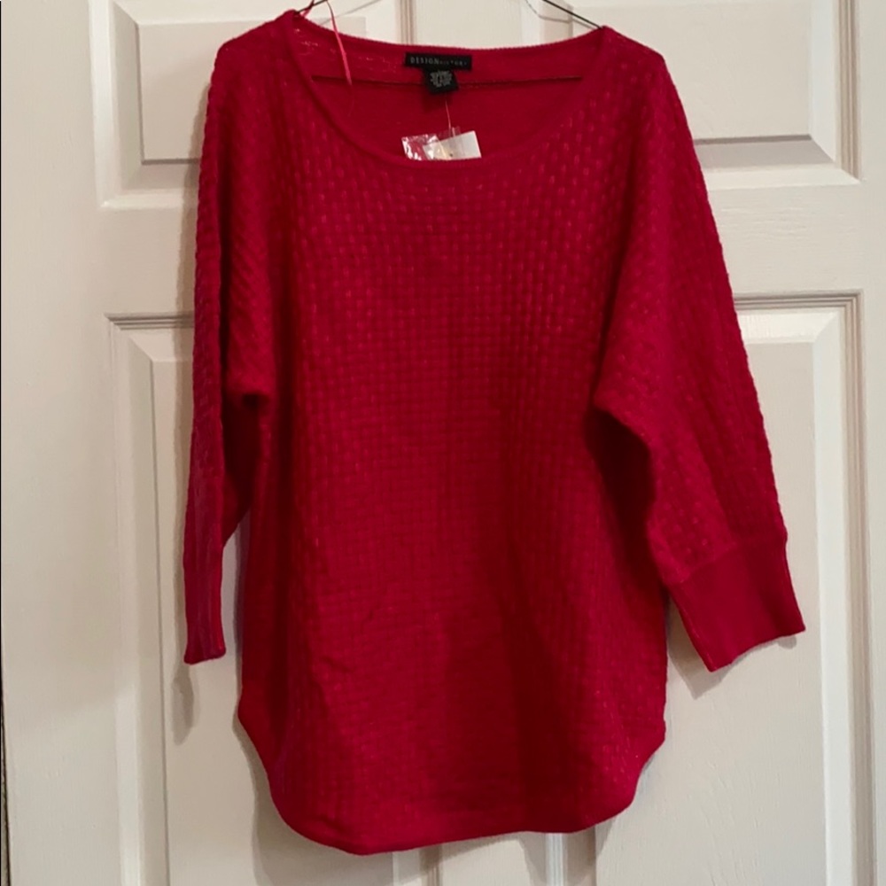 Design history 3-4 sleeve sweater